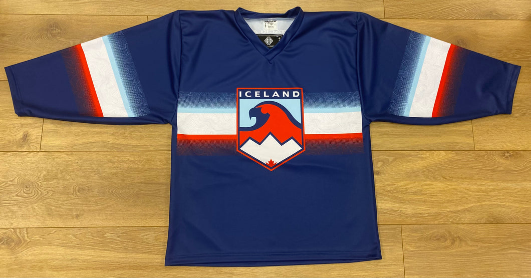 Ice Hockey Iceland National Team Jersey - Replica - 2023